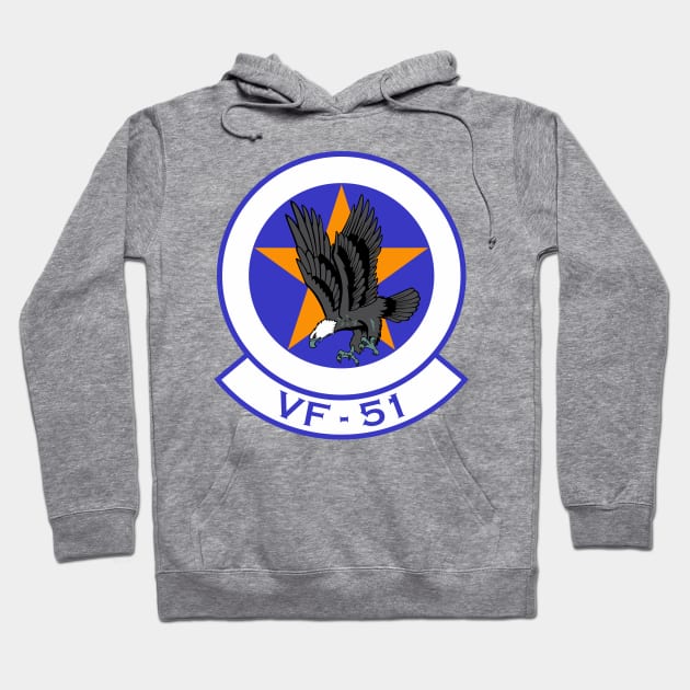 VF-51 Screaming Eagles Hoodie by MBK